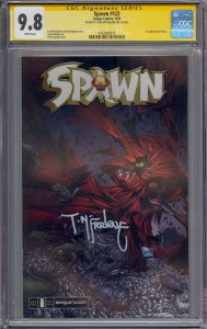 SPAWN #122 CGC 9.8 SS SIGNED TODD MCFARLANE 1ST NYX