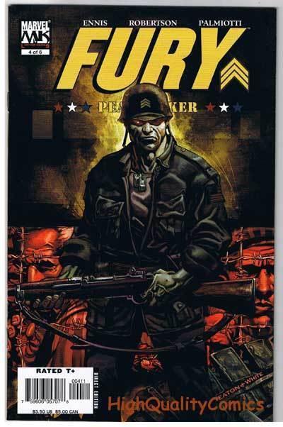 FURY PeaceMaker #4, VF/NM, Garth Ennis, War, Guns, 2006, more War in store