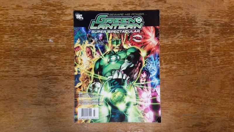 Green Lantern Super Spectacular # 3 Magazine DC Comics Geoff Johns BW1