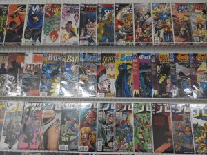 Huge Lot 140+ Comics W/ JLA, Batman, Robin, Avengers+ Avg VF- Condition!