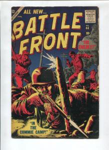 BATTLE FRONT #44 1957-ATLAS-JOE MANEELY-VG+