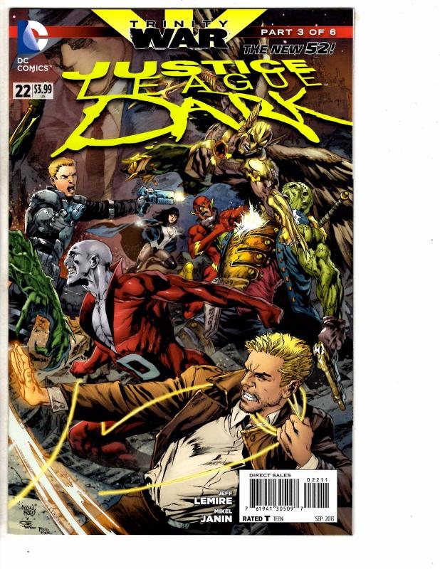 5 Justice League Dark DC Comic Books # 22 24 25 26 30 Zatanna Swamp Thing J209