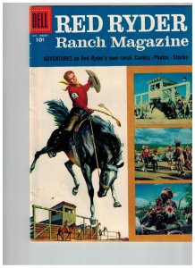 Red Ryder Ranch Magazine Jan #146 (1956) Nice Copy Bright