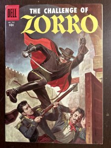 Four Color #732 The Challenge of Zorro VF- 7.5 Dell 1956
