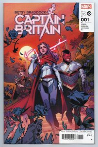 Betsy Braddock Captain Britain #1 Erica Durso Main Cvr (Marvel, 2023) NM