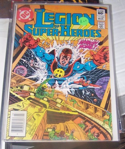 LEGION OF SUPER HEROES # 285 DC  1982   COLOSSAL BOY MON EL star boy lightning l 