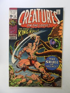 Creatures on the Loose #10 (1971) FN/VF condition