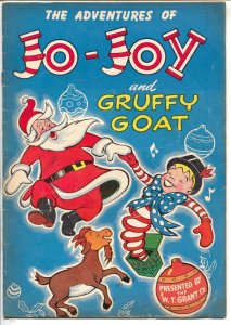 Adventures of Jo-Joy 1951-W.T. Grant-Gruffy Goat-Santa Claus-FN-