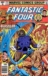 Fantastic Four (Vol. 1) #215 (Newsstand) FN ; Marvel | John Byrne Blastaar