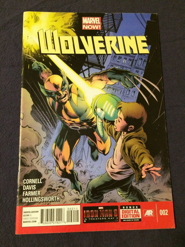 Wolverine #002 Marvel Comics VFN (2013)