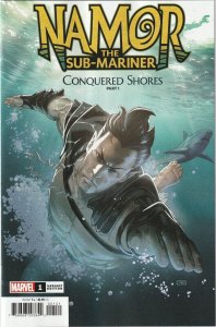 Namor Sub-Mariner Conquered Shores # 1 Clarke Variant Cover NM [J8]