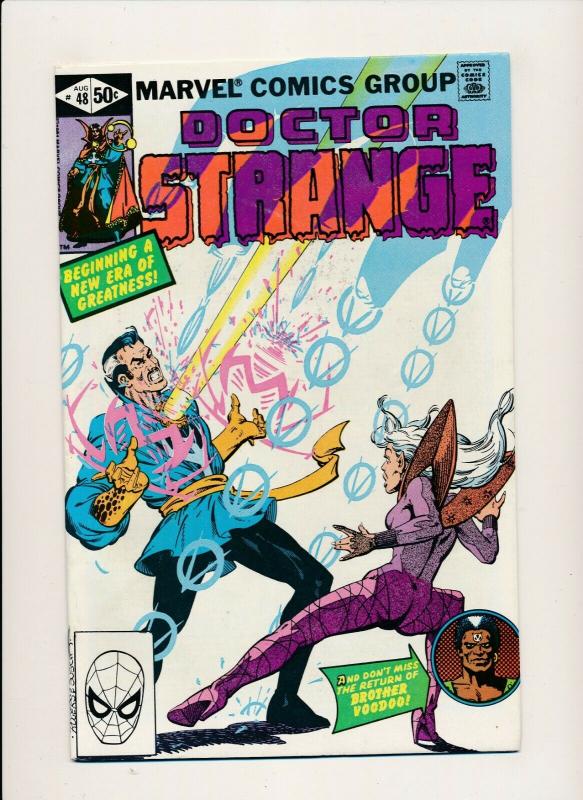 LOT of 4 Comics! Marvel DOCTOR STRANGE #48-51  F/VF (PF801) 