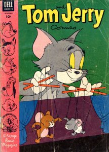 Tom And Jerry Comics #112 FN ; Dell | November 1953 Puppet Cover