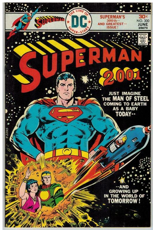 SUPERMAN (1939-1986) 300 FINE June 1976 COMICS BOOK