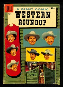 Dell Giant: Western Roundup #14