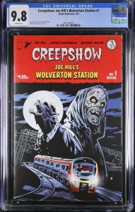 Creepshow Joe Hill's Wolverton Station #1 CGC 9.8 Cover A Image/Skybound 2024 WP