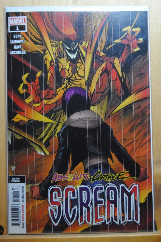 Scream #1 VF+  Second Printing, Wal-Mart Variant, RARE!!