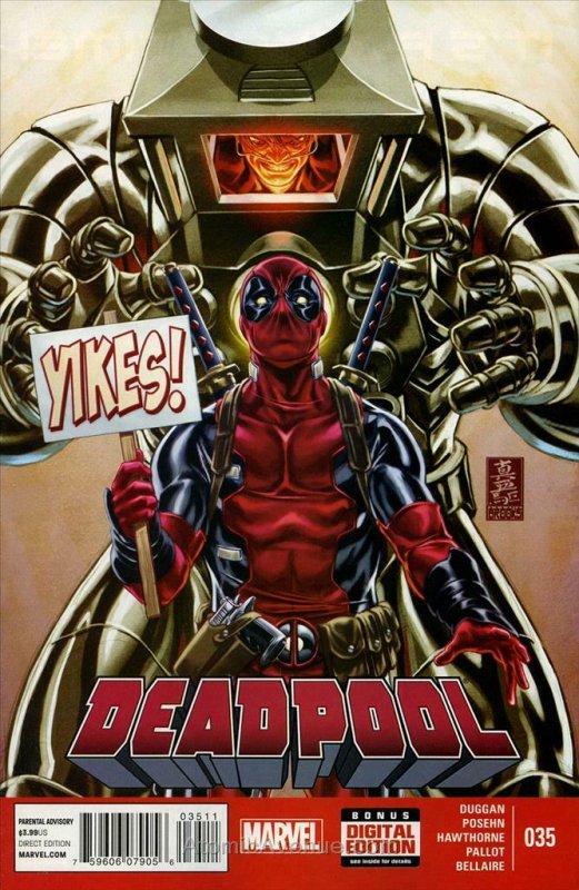 Deadpool (4th Series) #35 VF; Marvel | save on shipping - details inside