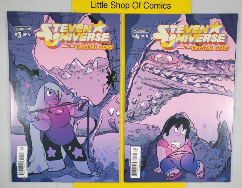 Steven Universe And The Crystal Gems #1 2 3 4 Subscription Variant Set 1-4 2016