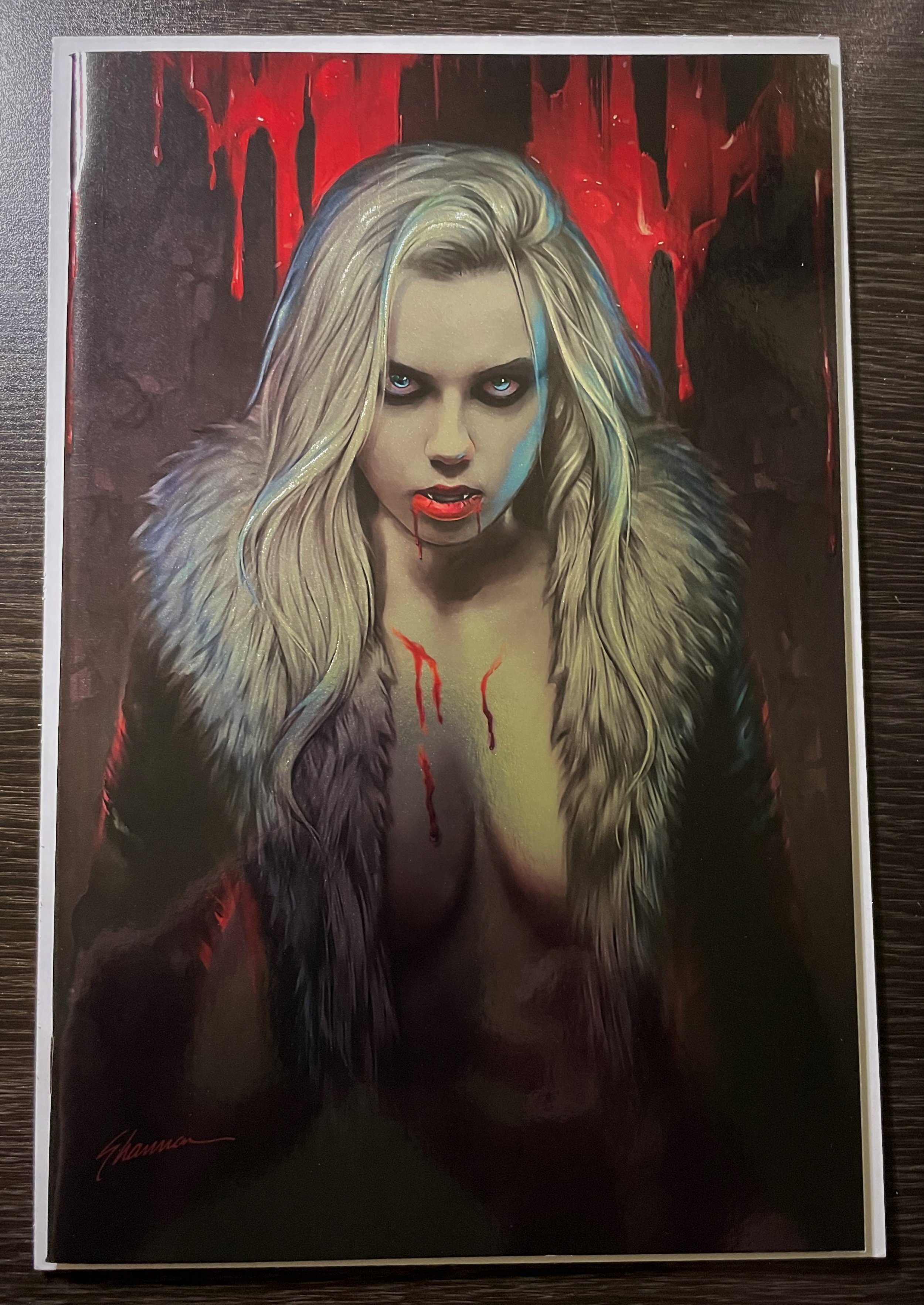 Dark Red 1 Shannon Maer Exclusive Collectible Cover Ltd 250 Nm