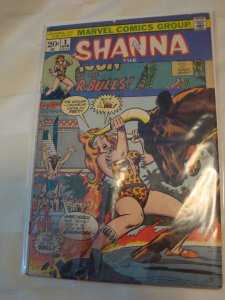 Shanna, the She-Devil #3 Ross Andru Art John Buscema Cover She-Devil missing