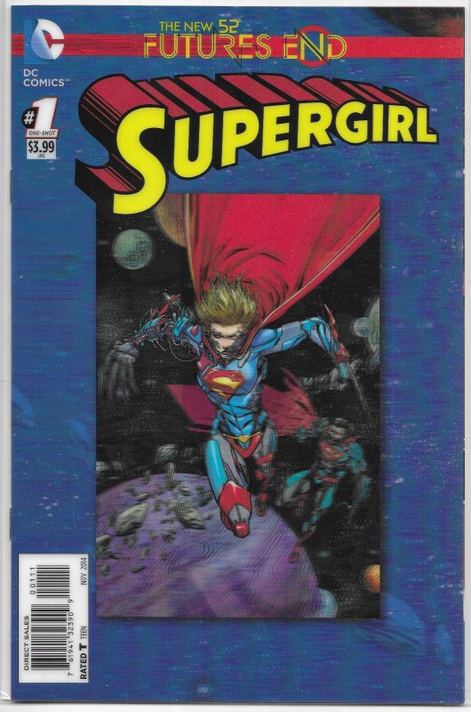 Supergirl  : Futures End #1 (3D) NM (New 52)