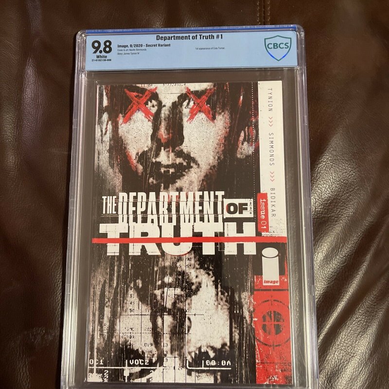 DEPARTMENT OF TRUTH 1 CBCS 9.8 Secret Oswald Variant