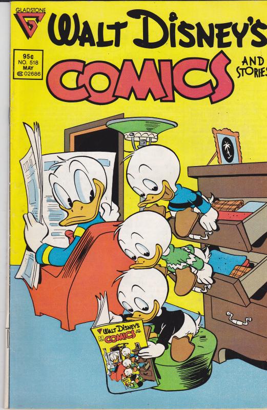 Walt Disney's Comics and Stories #518