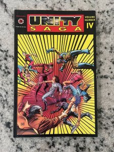 Unity Saga Vol. # 4 Valiant Comic Book TPB Graphic Novel Barry Smith Covr 14 LP9