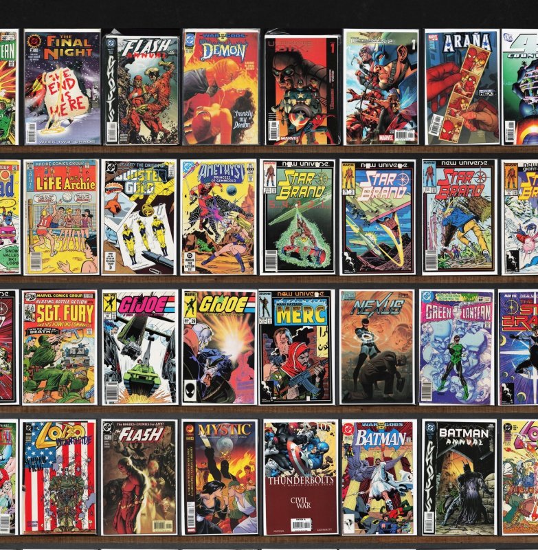 Huge Lot 150+ Comics with Star Brand, Metal Men, Ultimate Six & More!