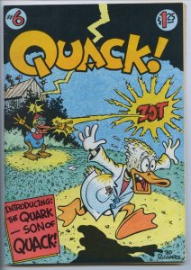 QUACK! #6  - Comix - 1st print - Brunner - Last issue