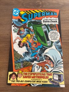 Superman Compliments Of Radio Shack DC Comic Book # 1 VF 4 J437