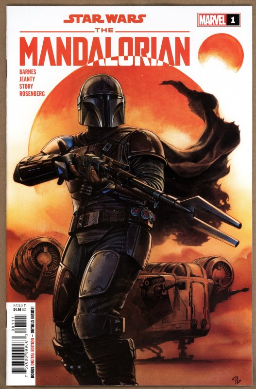 Star Wars: The Mandalorian #1 (2022) - Adi Granov Cover - Key Issue
