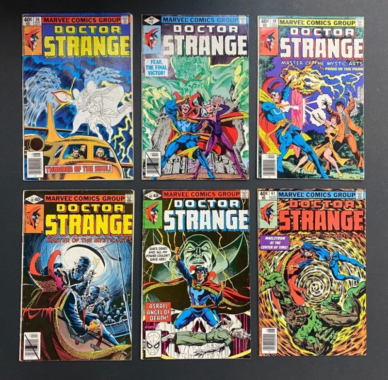 Dr. Strange (1974) #1-81 w/ Ann #1 VG/FN (5.0) Complete Lot Marvel