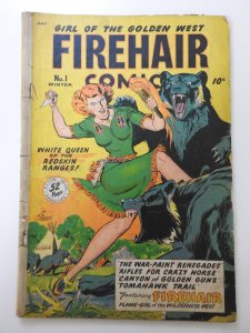 Firehair Comics #1  (1948) VHTF Comic! Solid Good+ Condition!