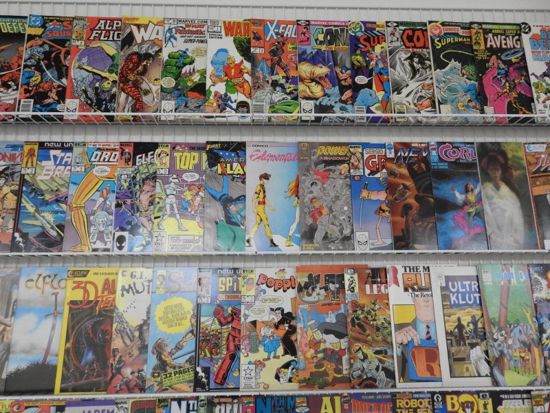 Huge Lot 190+ Comics W/ Batman, Superman, GI Joe, +More! Avg FN Condition!