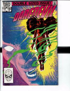 Daredevil # 190 FN Marvel Comic Book Hulk Punisher Frank Miller Netflix JB5