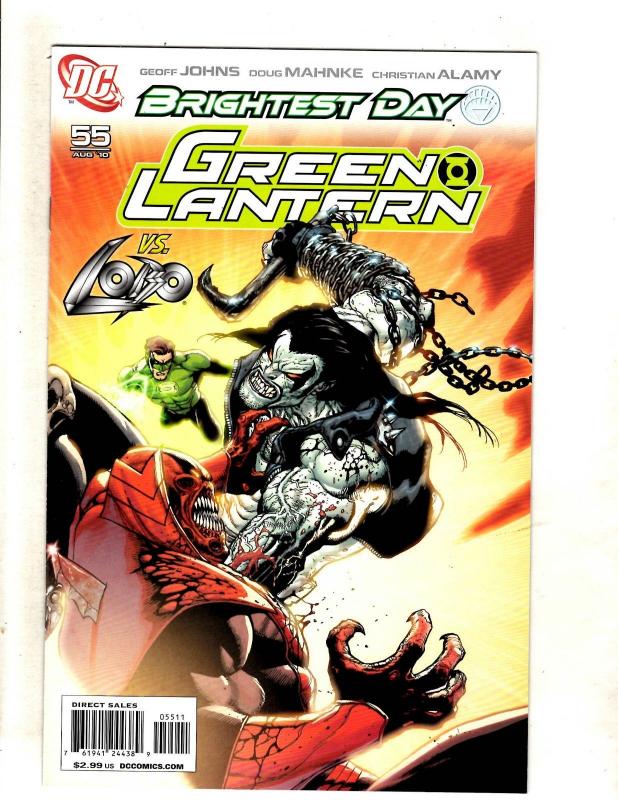 Lot Of 10 Green Lantern DC Comic Books # 53 54 55 56 57 58 59 60 61 62 CJ10