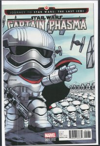 Journey to Star Wars: The Last Jedi - Captain Phasma #1 Olortegui Cover (2017...