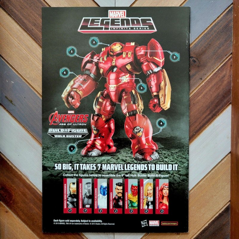 BLACK KNIGHT #1 (Marvel 2015) DANE WHITMAN EBONY BLADE / JTC Action Figure Cover