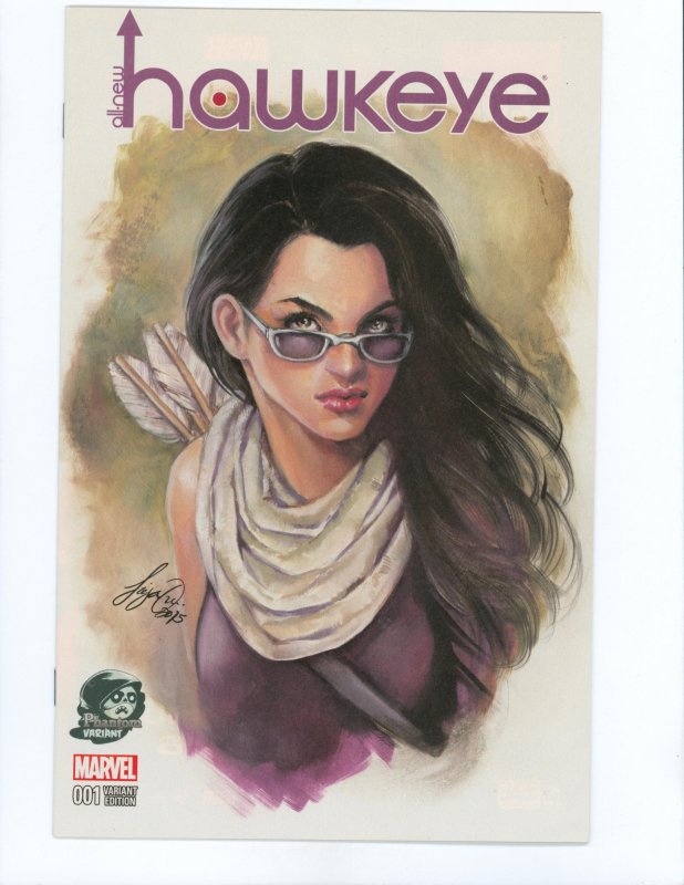 All-New Hawkeye #1 Siya Oum Phantom Variant Cover