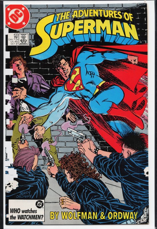 Adventures of Superman #433 (1987) Superman
