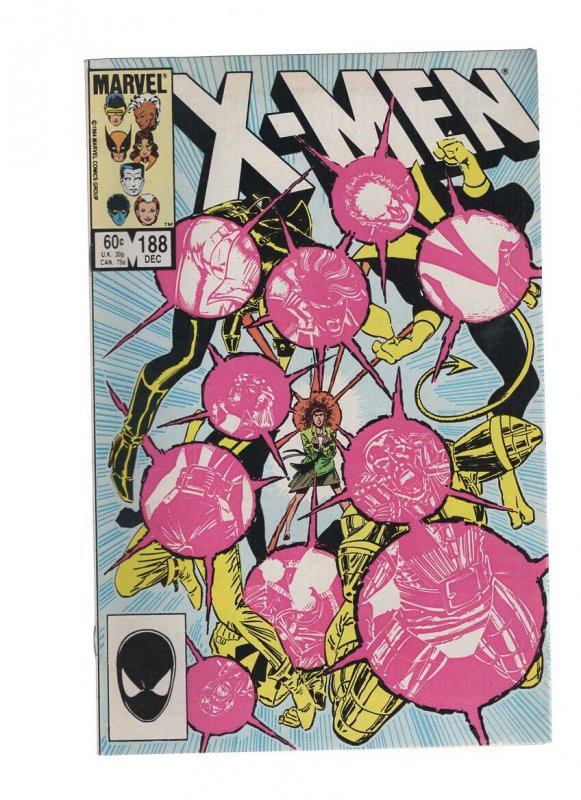 The Uncanny X-Men #188 (1984) Combined shipping on Unlimited Items!!