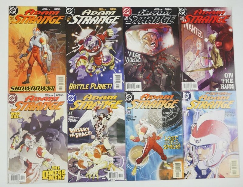 Adam Strange Vol. 2 #1-8 VF/NM complete series ; DC