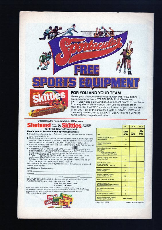 New Mutants #45 - Marvel 25th Anniv. Frame Cover. Newsstand Edition. (6.0) 1986