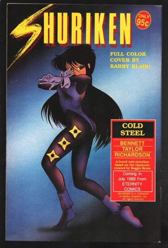 Crime Classics #8  1989 - Eternity  -VF/NM - Comic Book