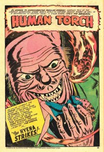 THE HUMAN TORCH Vol2 #2 (NOV1974) 8.0 VF Jack Kirby! Goldn & Silvr Age Reprints!