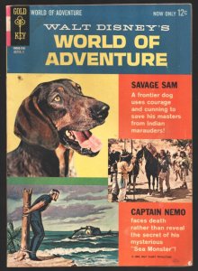 Walt Disney's World of Adventure #3 1963-Captain Nemo-Savage Sam-Tommy Kirk