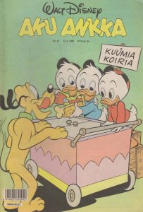 Walt Disney's Aku Ankka (1990) #37 FN ; Sanoma