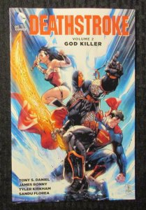 2015 DEATHSTROKE v.2 God Killer SC VF- 7.5 1st Printing DC Comics